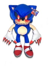 Mexico Creepypasta Sonic.EXE Plush 15” Sonic The Hedgehog Mexican Bootleg Toy