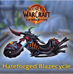HATEFORGED BLAZECYCLE [Global] – Mountain Dew x World of Warcraft Promo Mount