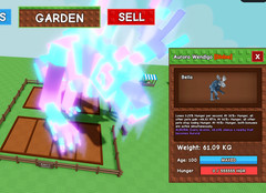 Huge Aurora Wendigo 61.09Kg! – Grow A Garden Pets – Roblox – Fast & Easy!