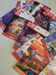 32 Nintendo Switch eShop Various NO VALUE Display Only Card