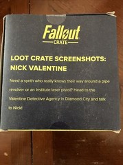 Fallout Loot Crate #2 Nick Valentine Figure S.P.E.C.I.A.L. Screen Shots Bethesda