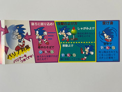 Sonic the Fighters Sega Model 2 Arcade Art Set Japan (Sonic the Hedgehog)