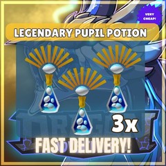 Legendary Pupil Potion – Dragon Adventures D.A – CHEAPEST – LIMITED OFFER!