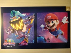 Super Mario Bros. 40th Anniversary/Mario Galaxy Exclusive Target Poster