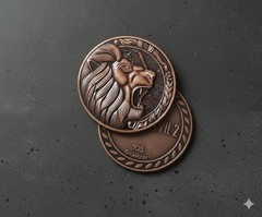 Resident Evil Police Station Coins – Collectible Medallion Set – PS4 Xbox