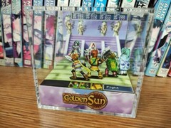 Golden Sun Saturos Menardi Handmade Diorama – Gameboy Gaming Cube – Fanart
