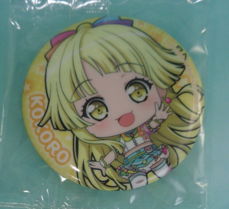 Kokoro Tsurumaki Can Badge Pin Badge Bushiroad Hello Happy World BanG Dream