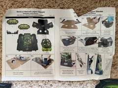 World Of Warcraft Legion Store Display Standee Promo Demo WoW New Never Folded!