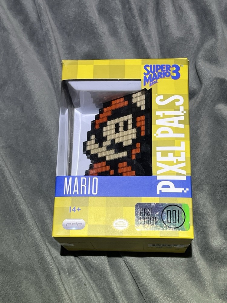 Mario Pixel Pals First Edition #001 PDP Super Mario Bros 3 NEW IN BOX