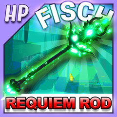 FISCH – REQUIEM ROD SET 🐟[ Fossilized Plesiosaur / Awakened Omnithal Tidefall ]