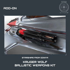STAR CITIZEN – ADD-ONS – KRUGER WOLF – BALLISTIC WEAPONS KIT