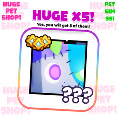 All huge pets! – Pet Simulator 99 – PS99 – CHEAP & Fast Delivery!