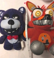 Fnaf 15 Lot Plush Freddy Foxy Preloved Five Nights At Freddys 2015-2018
