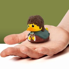 TUBBZ BATHTUB 1ST Edition MINI Lord of the Rings Frodo Baggins DUCK FIGURE jeep