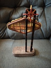 Fallout New Vegas Welcome Sign Light up Lamp 10″ Statue Figure + COA (454/1000)