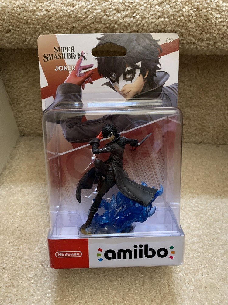 Nintendo amiibo: Super Smash Bros. – Joker Figure NONMINT