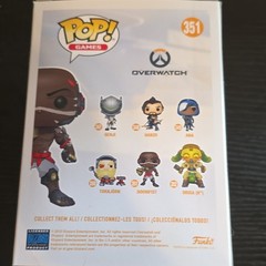 Funko Pop! Games Overwatch Doomfist Vinyl Figure #351 – 2018