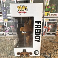Funko Pop! Games Flocked Freddy #106 Barnes & Noble Exclusive Vinyl Figure