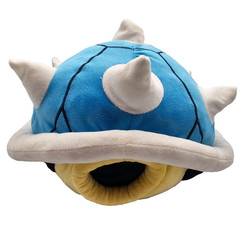 Nintendo Mario Kart Blue Shell Plush Decorative Pillow