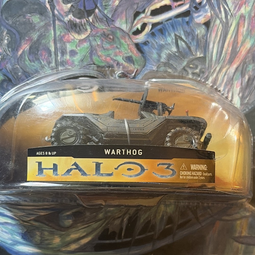 McFarlane Toys Halo 3 Series 1 Warthog (M12 LRV) Vehicle w/ Turret