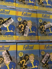 59 FALLOUT MYSTERY PIN BADGES VOLUME 2 BLIND BOX OFFICIAL BETHESDA COLLECTIBLE