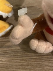 BD&A Nintendo 64 Bowser & Diddy Kong 3” Plush Beanbag Clip On Keychain 1997