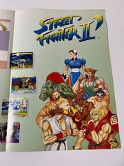 Street Fighter II’ Champion Edition Capcom CPS1 Original Arcade Flyer Japan