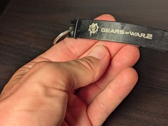 Gears of War 2 Keychain Bottle Opener – Used – Scratched up a bit – Promo Item