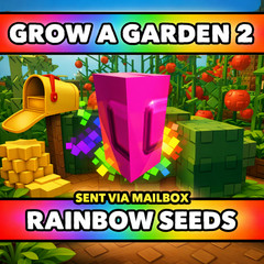 🌱 Roblox: Grow a Garden 2 – 🌈 Rainbow Seeds | Fast Delivery!! 🚀