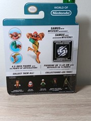 *FREE SHIP* 4″ METALLIC SAMUS Exclusive Metroid World of Nintendo Jakks Pacific