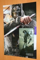 Dishonored PS3 Xbox 360 Promo Poster Ad / Art Print Advertisement Rare