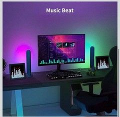 Divoom LED Light Display Panel Suit for RGB Light Bars,with Smart App Control…