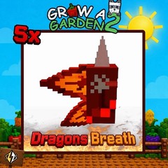 🌱Grow A Garden 2🌱 | 5x Dragon’s Breath Seed 🔥| CHEAP AND FAST DELIVERY⚡️