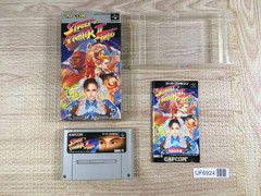 Street Fighter II 2 Turbo Boxed Nintendo Super Famicom SNES Japan – UF6924