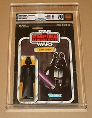 1980 KENNER Star Wars ESB 41 BACK-D DARTH VADER Figure AFA 70 EX+