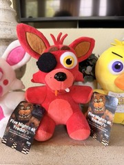 Lot Of 4 2016 Funko FNAF Plush : Mangle, Foxy, Chica, Bonnie