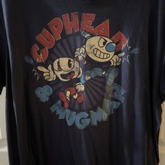 Funko Cuphead & Mugman T-Shirt Unisex Large New With Tag