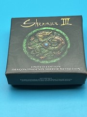 Shenmue III 3 Mirror Medallion Limited Edition Dragon/Phoenix Coin