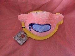 Kirby Plush Doll Pink Character with Yellow Float Ring – Kirby Video Game Series