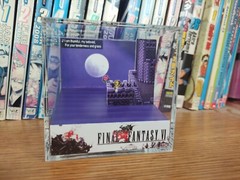 Final Fantasy VI Cele Opera Scene Handmade Diorama -Gameboy Gaming Cube-Fanart