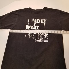 Gears Of War 3 I Prefer Beast Mode T-Shirt Black w/white letters Without Tags.