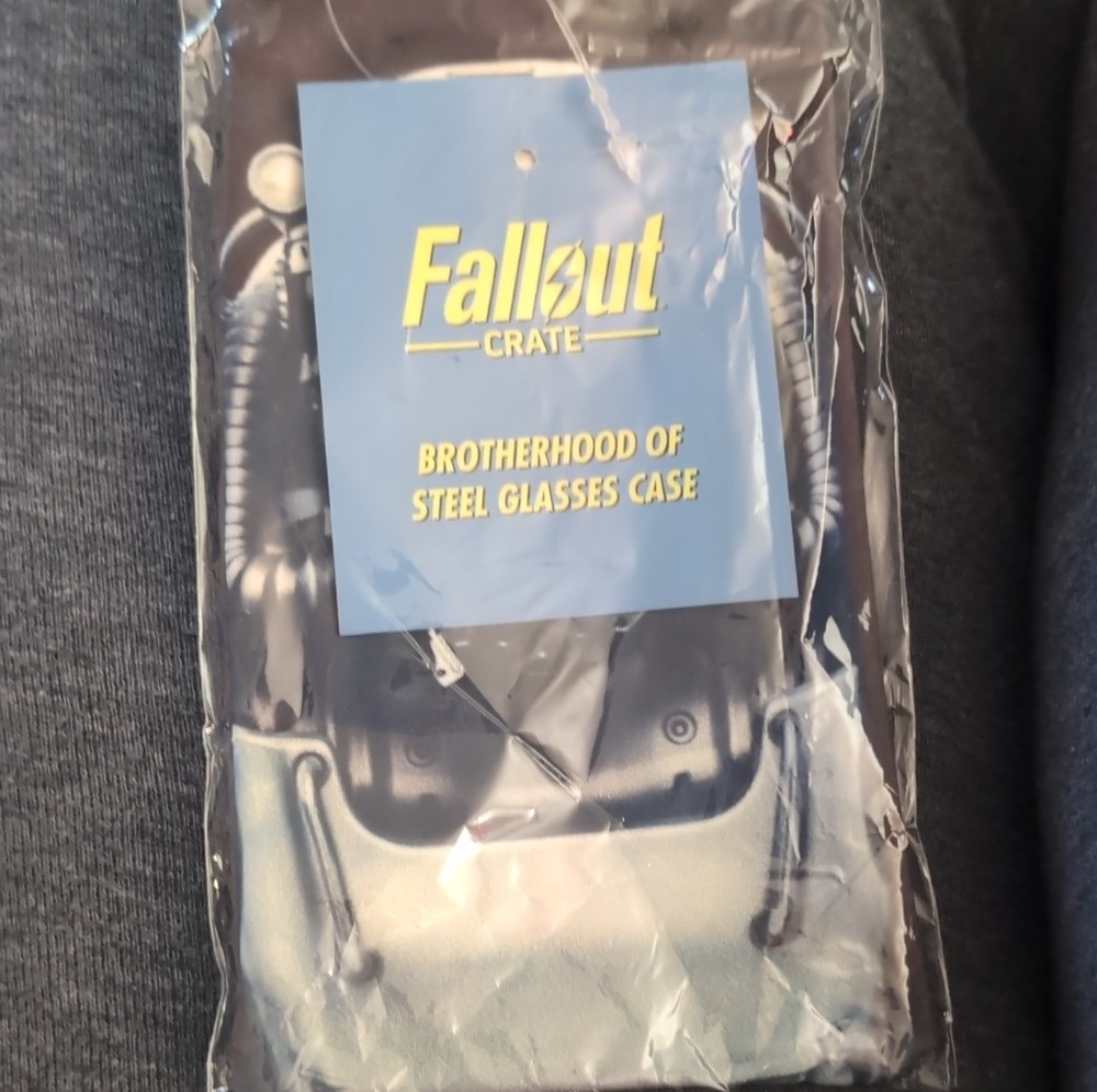 Fallout Crate Brotherhood of Steel Glasses Case Fallout Video Game Series