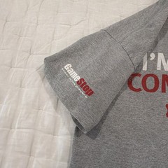 GEARS OF WAR 3 I’m Going Commando T-Shirt Gray 2011 Game Stop SIZE X-LARGE