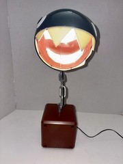 Super Mario Bros Chain Chomp Lamp Light Game Room Collectible Rare READ PLEASE!