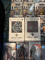Huge Lot of Destiny Figures, Funko Pops, and more. Bungie, Target,GameStop,BB