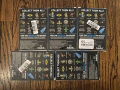 59 FALLOUT MYSTERY PIN BADGES VOLUME 2 BLIND BOX OFFICIAL BETHESDA COLLECTIBLE