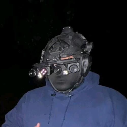 (3D Bro) Call of Duty MW2019 Night Vision Goggle Helmet Adapter [Dark Edition]