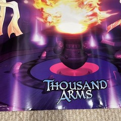 Original Rare Poster Thousand Arms by Atlus RPG for the PS1 PlayStation 24×36