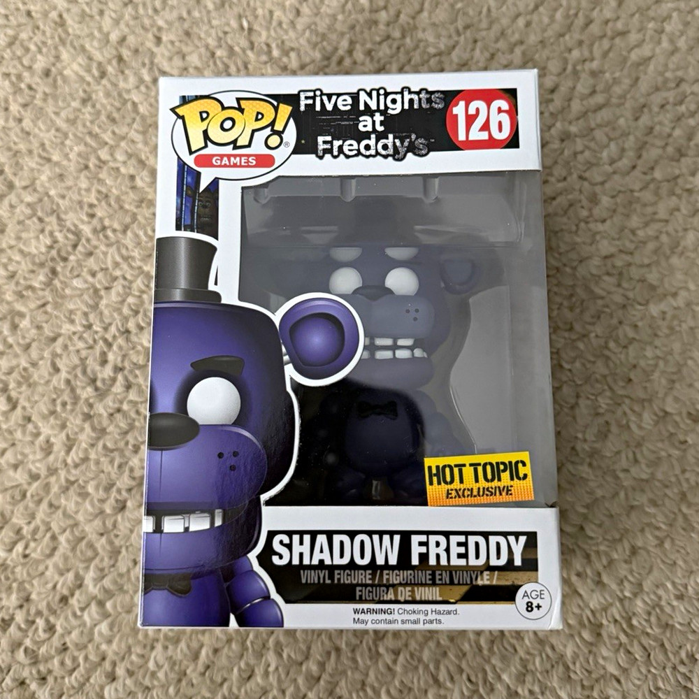 Funko Pop! Games Five Nights at Freddy’s Shadow Freddy #126 Hot Topic 2016