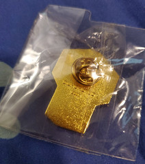 CORVO ATTANO DISHONORED GAME 2012 PROMOTIONAL MASK SKULL LAPEL PIN BETHESDA RARE